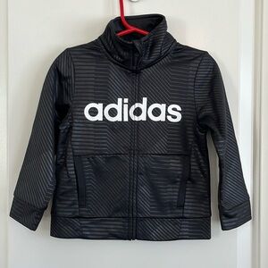 Adidas print jacket size 2